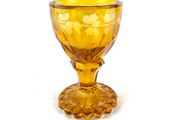 Antique bohemian glass