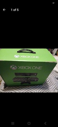xbox one with kinect boxed