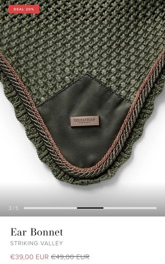 New Stockholm Ear Bonnet Striking Valley