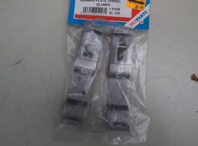 Car Number Plate Spring Clamps.