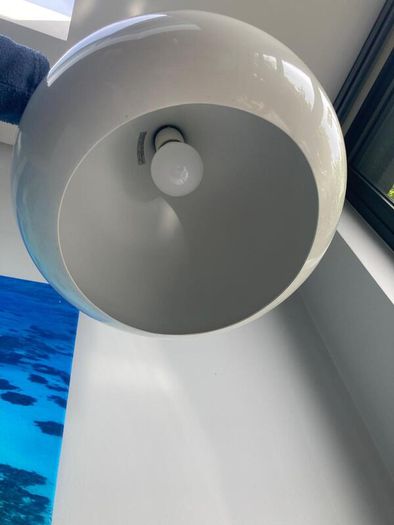 White Pendant Light