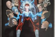 X-MEN VS Avengers and Fantastic Four graphic novel. From MARVEL Comics