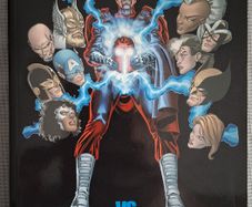 X-MEN VS Avengers and Fantastic Four graphic novel. From MARVEL Comics