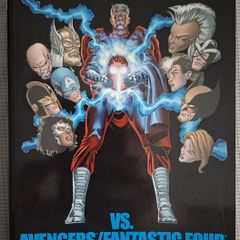 X-MEN VS Avengers and Fantastic Four graphic novel. From MARVEL Comics