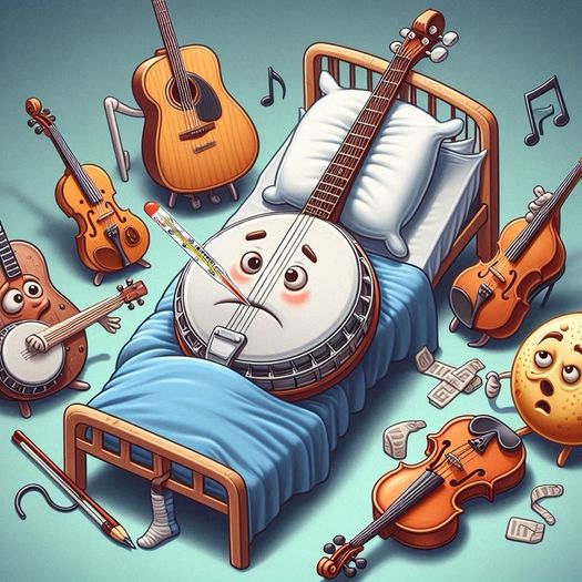 Banjo repair and set up