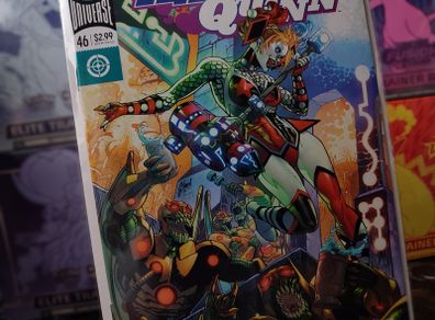 Harley Quinn ! Issue #46 ! A Rockin' Good Time on Apokolips ! 2018 ! by DC Comics !