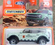 Matchbox 2022 - 2021 Ford Bronco 70 Years Anniversary National Parks 1:64 25/100
