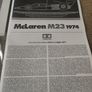 Tamiya 1/12 McLaren M23 1974 Formula 1. E.Fittipaldi/D.Hulme. 12045 limited edition. Image 8