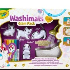 Crayola Washimals Pets Colour & Wash Pets & Bath Tub Set