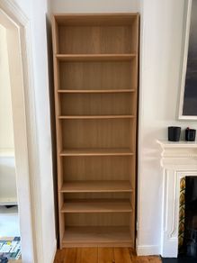 IKEA oak effect Billy bookcase