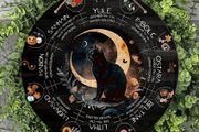 Witchy House decoration wth Imbolc, Beltane, Samhain &amp; more