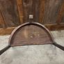 George III mahogany Demi lune Image 2