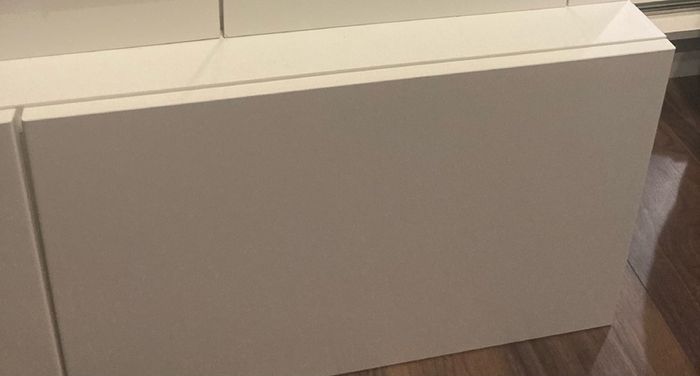 Large TV / Storage Unit (Matt White)