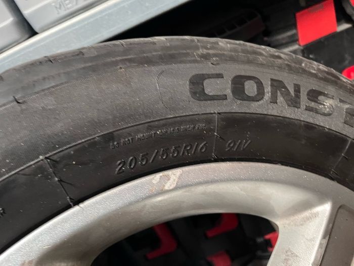 focus spare wheel 205/55/16