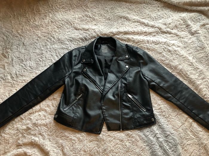 Woman's leather jacket from penny's