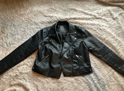 Woman's leather jacket from penny's