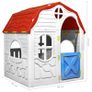 Kids Foldable Playhouse with Working Door and Windows Image 8
