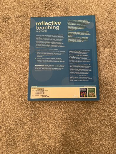 "Reflective teaching in schools" Andrew Pollard