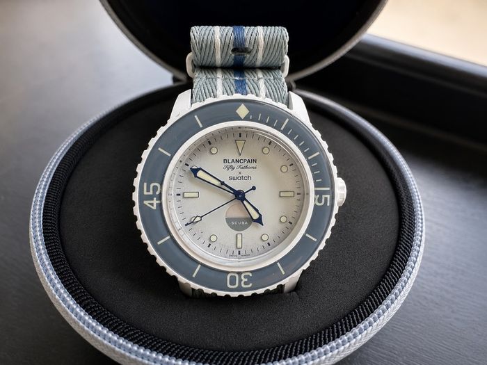 Blancpain Swatch Scuba fifty fathoms Antarctic