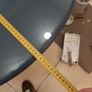 Round table with toughened glass Image 2