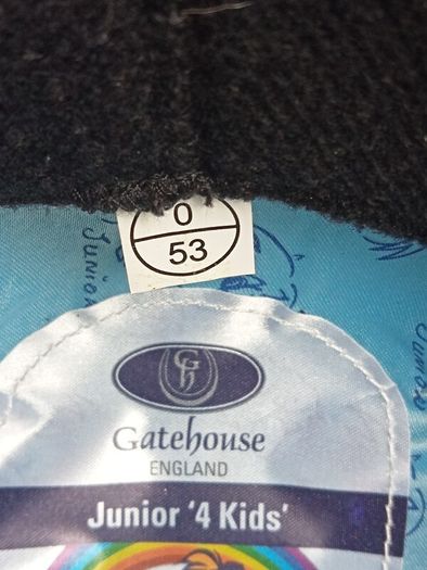 Price Drop, " GATEHOUSE", Child Jockey Skull Helmet, 0- 53