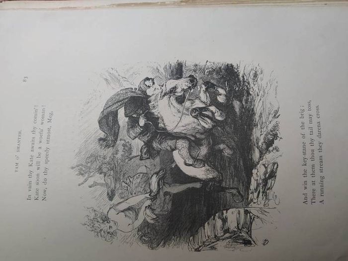 Robert Burns,Poems & Songs,52 engravings, 1861