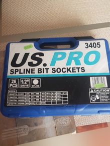 spline bit socket