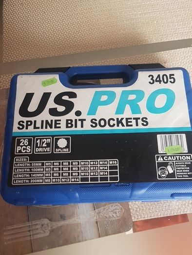 spline bit socket