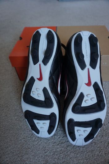 Football Boots Nike Tiempo 750 VT Black/Red (2005) Size 7.5UK FG