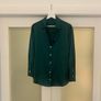Zara Bottle Green Blouse Image 9
