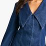 Brand New Boohoo Denim Dress Size 14 Image 3