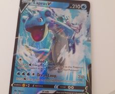 Pokemon card Lapras V