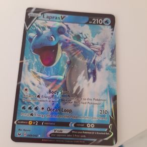 Pokemon card Lapras V
