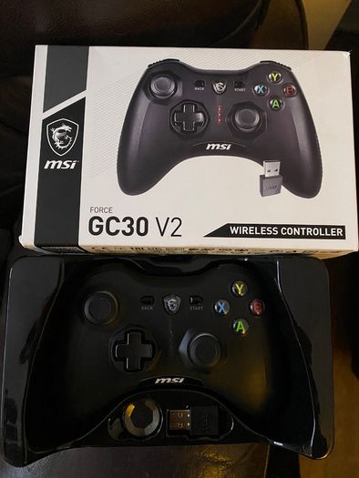 MSI FORCE GC30 V2 Wireless Pro Gaming Controller (PC)