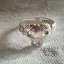 silver claddagh ring Image 7