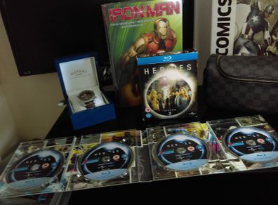 Heroes Boxset ! Season 2 ! 4 Discs ! Blu Ray !