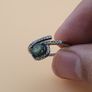 Vintage 925 Sterling Silver Green Tourmaline Ring Natural Gemstone Elegant Handmade Jewelry Image 4
