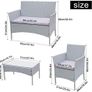 Garden Furniture Set, 4 piece Image 2