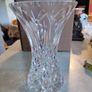 Lovely Vintage Crystal Vase No Stamp But In Good Condition Image 8
