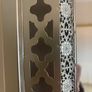 Pair of Moroccan-Style Silver Wall Mirrors Image 4