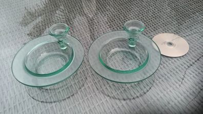 2 Glass bowls and sauce dip mini bowls, D18 post 6e