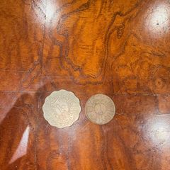 Iraq 10 fils 1931 and 1 fil