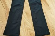 Women's black flared leggings