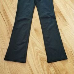 Women's black flared leggings