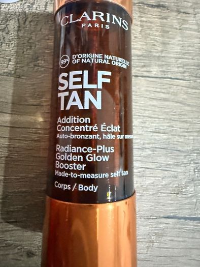 Clarins  self tanning drops for body