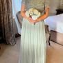 Maya sage green bridesmaid dress Image 2