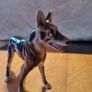 Austrian porcelain dog figurine Image 6