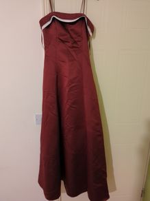 burgandy Debs or formal dress
