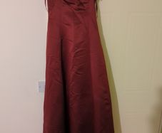 burgandy Debs or formal dress