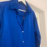Zara Royal Blue Blouse Image 6